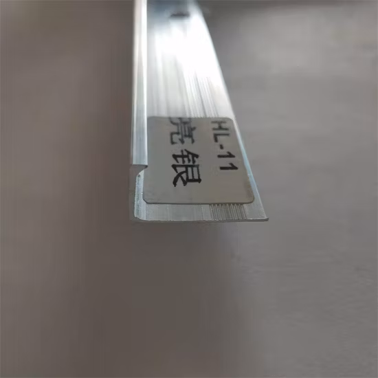 장식 재료 브러시드 스테인레스 스틸 알루미늄 타일 트림